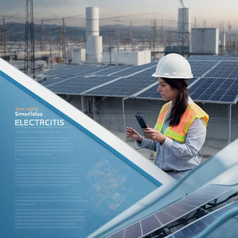 Panel de control eléctrico con indicadores